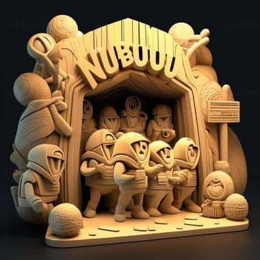 3D модель Here Comes the Trubbish Squad The Yabukuron Squad and t c (STL)